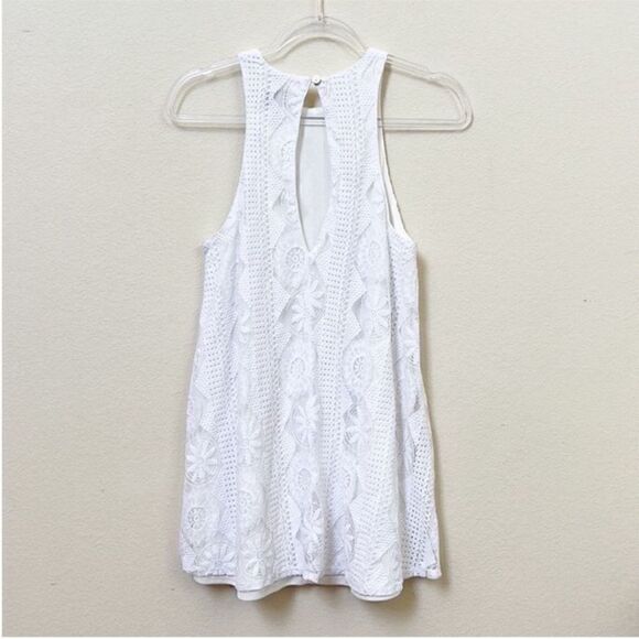 Show Me Your MuMu Embroidered Crochet Resort Dress - Picture 7 of 11